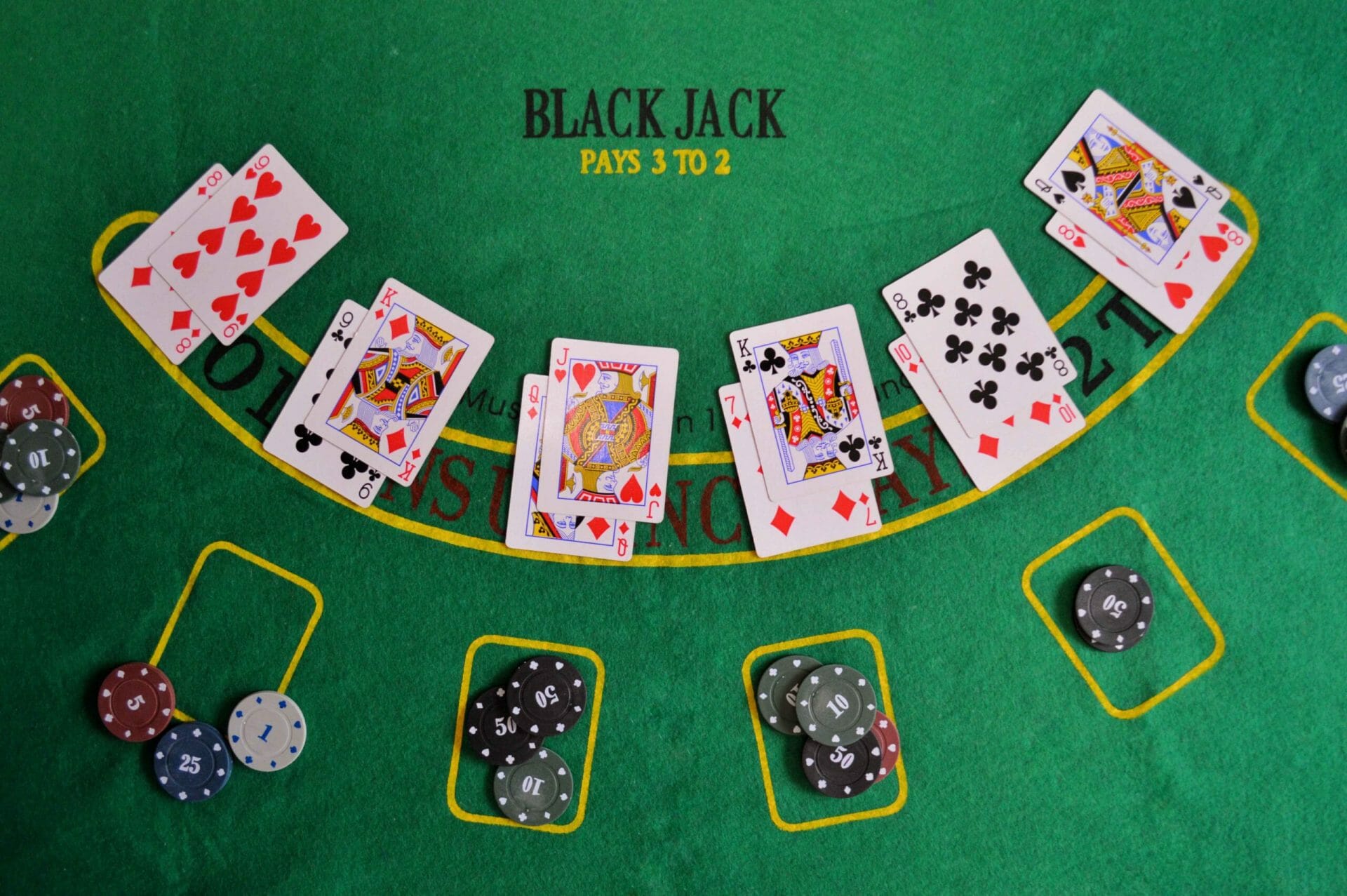 Những thuật ngữ được dùng khi chơi Blackjack