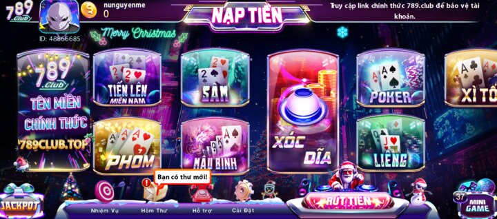 Cập nhật các loại Game Bài 789Club