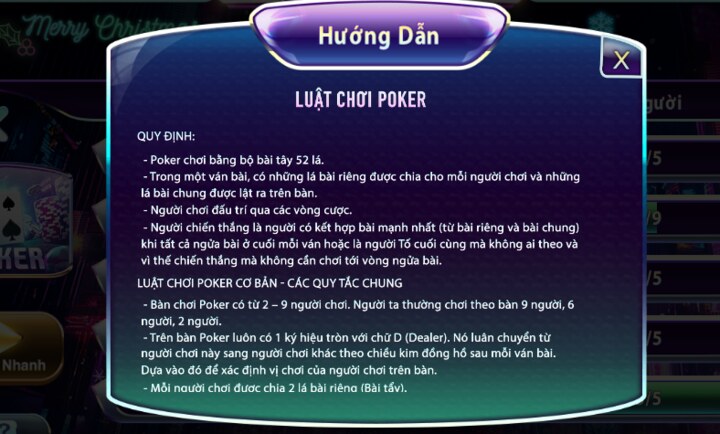 Game bài Poker 789Club và các thông tin cơ bản 