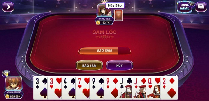 Luật chơi game bài Sâm 789club